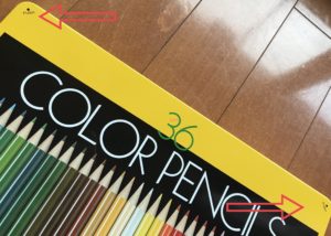 トンボ鉛筆の色鉛筆NQ36色セット